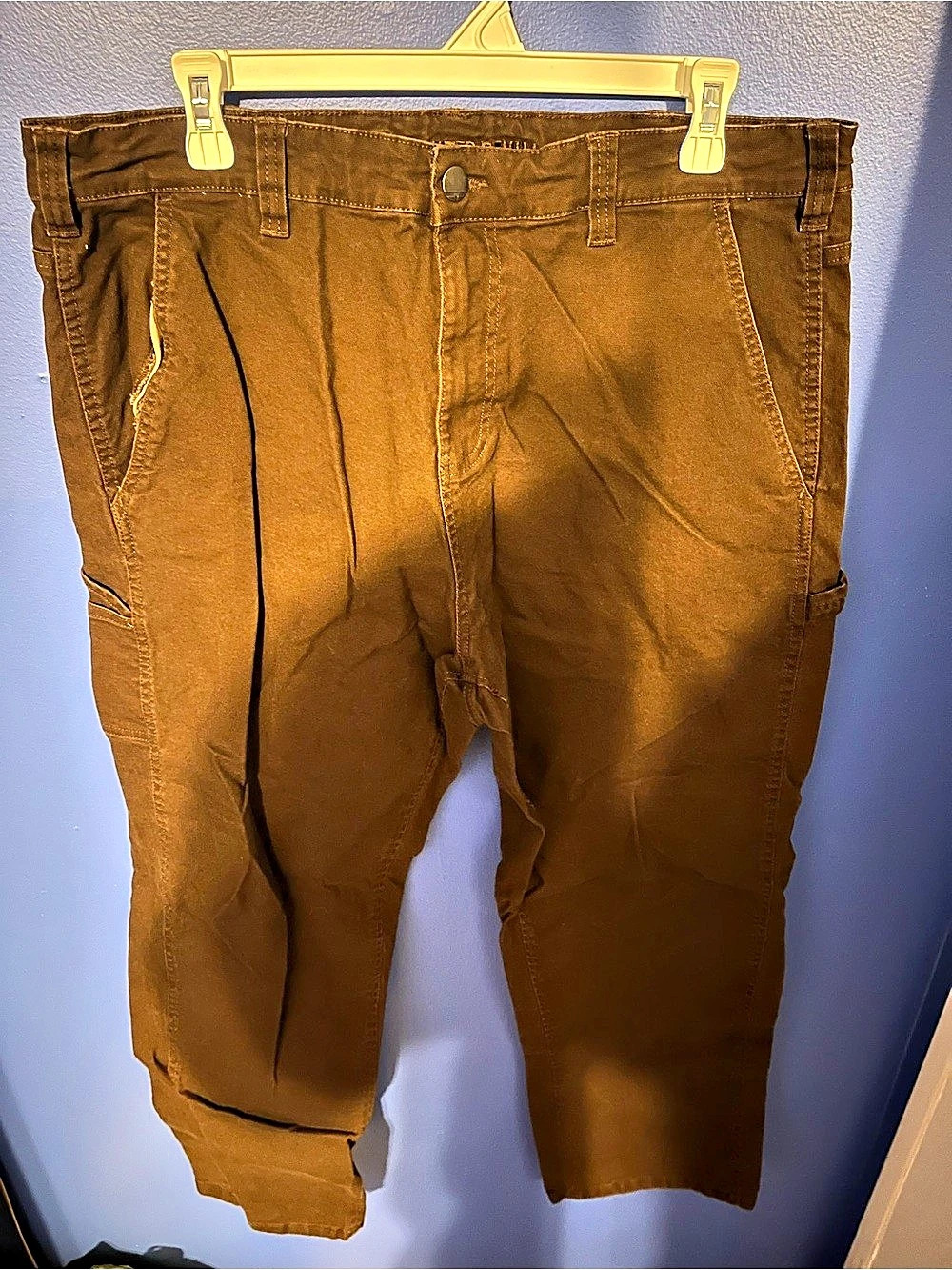 Tainted Denim Men's Brown Cargo Pants